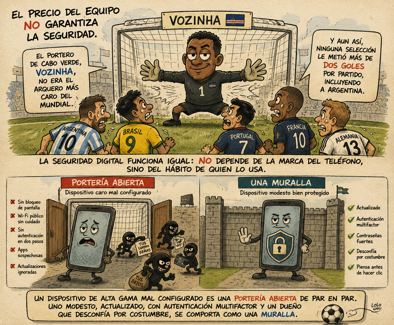 Ilustracion Leccion 2 - Vozinha, la muralla de Cabo Verde